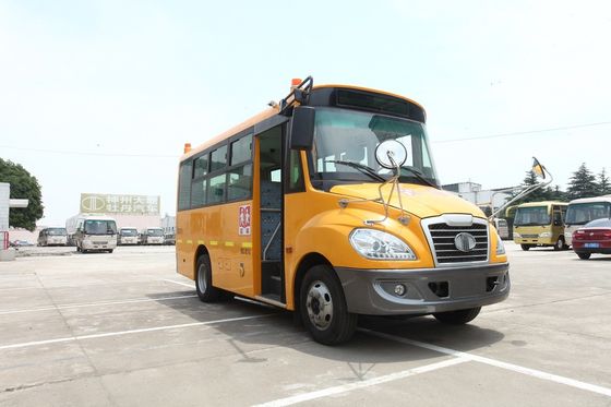 Çin Durable Red Star School Small Passenger 25 Seats Minibus Luxury Cummins Engine Tedarikçi