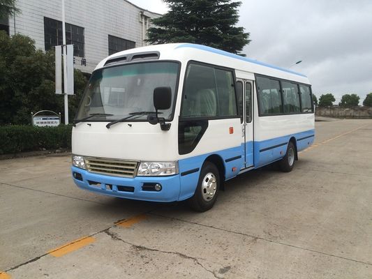 Çin Dizel Motorlu Klasik Turist Coaster Otobüs / Mini Die Cast Vitesli Araba Tedarikçi